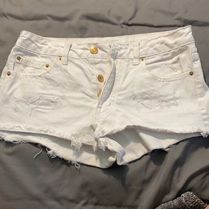 Forever 21 white shorts